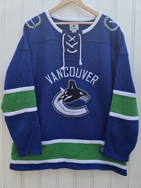 Fanatics NHL Vancouver Canucks Hockey Pullover Sweater 2XL